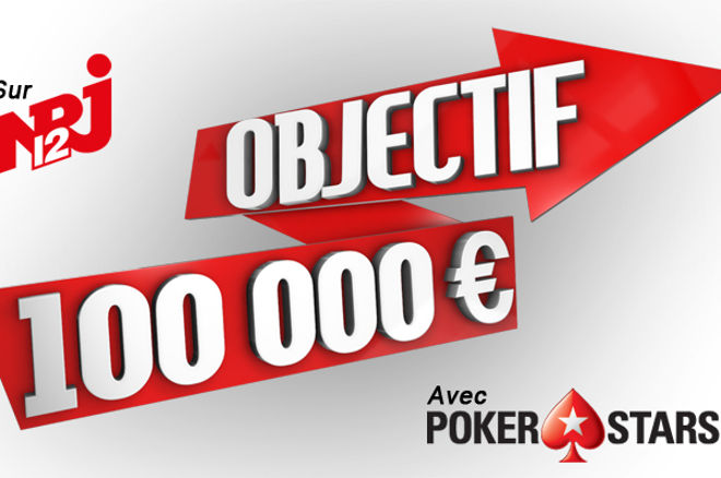 Objectif 100 000€, une nouvelle émission de poker sur NRJ 12 0001