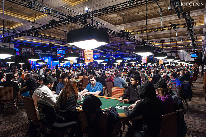 Day 1 of the WSOP Main Event