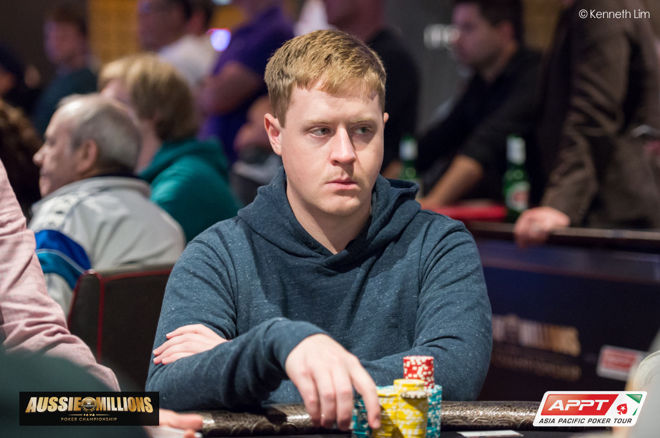 Dylan Honeyman chipleader après le Jour 2 du plus gros Aussie Millions depuis 2010 0001