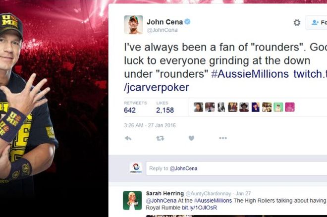 Fan de Rounders, John Cena regarde les Aussie Millions sur le Twitch de Jason Somerville 0001
