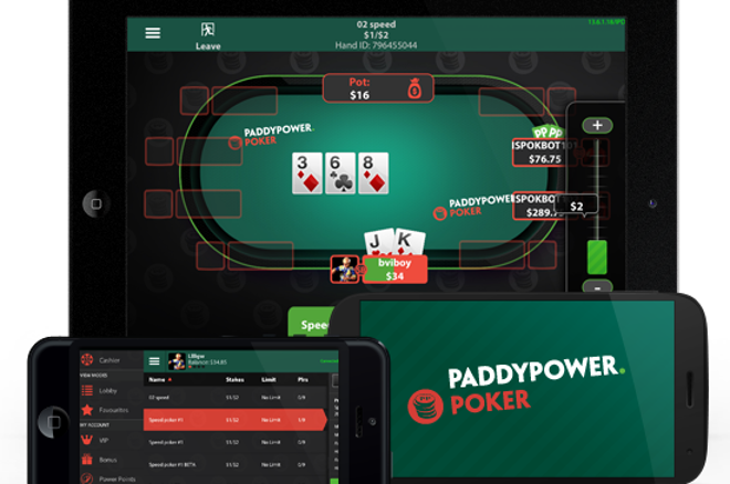 Paddy power deals poker