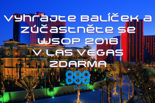 Freeroll je začátkem cesty na WSOP 2016 díky 888poker 0001 Freeroll je začátkem cesty na WSOP 2016 díky 888poker 0001