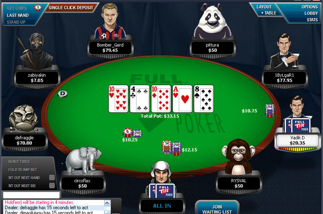 full tilt pokerstars