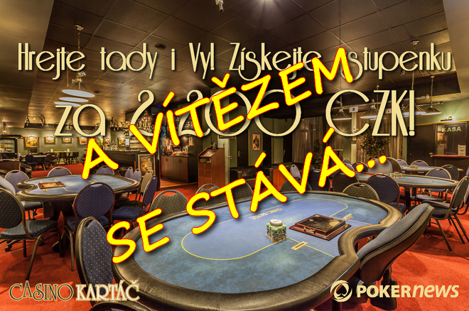 Vítězem vstupu do MAJOR DEEP STACK 800 000 CZK se stává... 0001 Vítězem vstupu do MAJOR DEEP STACK 800 000 CZK se stává... 0001