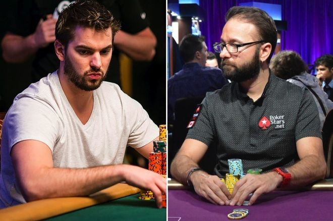 Mark Herm (left) and Daniel Negreanu (right)