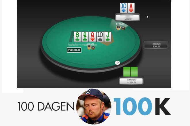 100 dagen $100k - Een pair omzetten in een bluf in een 3-bet of 4-bet pot 100 dagen $100k - Een pair omzetten in een bluf in een 3-bet of 4-bet pot