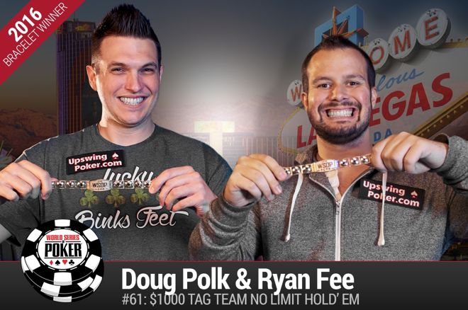 Doug Polk (left) and Ryan Fee