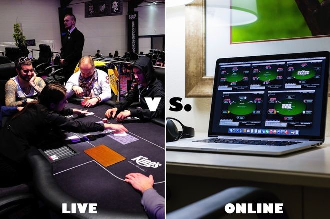 What is the Biggest Difference Between Live and Online Poker?