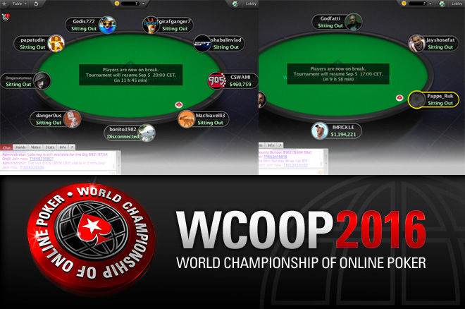 WCOOP 2016 WCOOP 2016