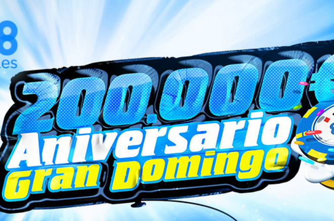 El Gran Domingo elevará su garantizado a 200.000€ para celebrar su 4.º aniversario 0001 El Gran Domingo elevará su garantizado a 200.000€ para celebrar su 4.º aniversario 0001