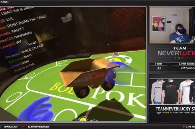 Twitch : Tonkaaaap joue au poker en réalité virtuelle 0001