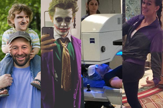 Such a Joker! Neymar shows off his Halloween costume