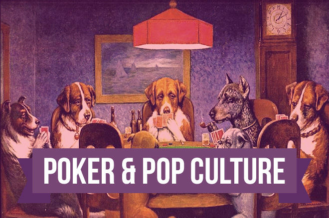 coolidge dogs playing poker