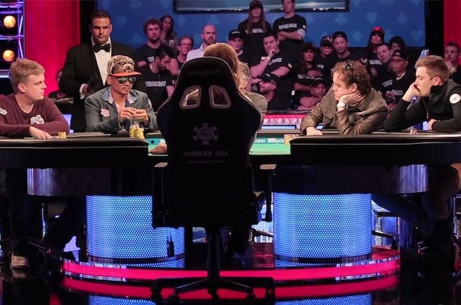 The 2016 World Series of Poker Main Event final table (November Nine)