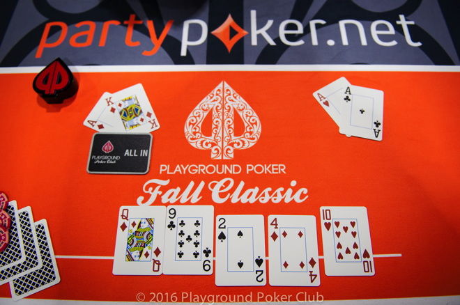 Event 1 Final Hand Playground Poker Fall Classic