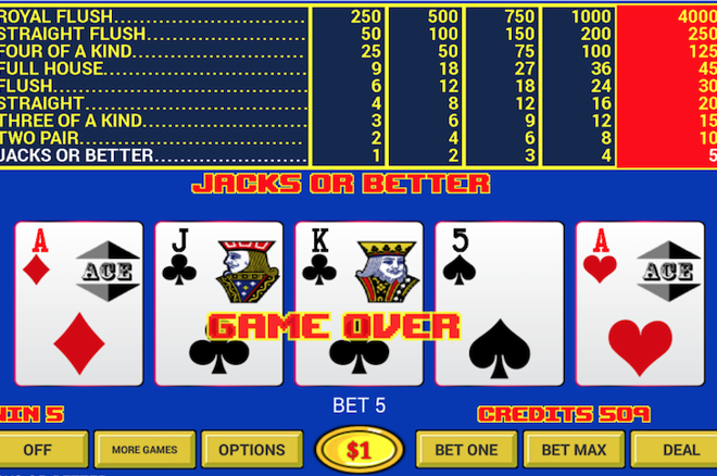 video poker