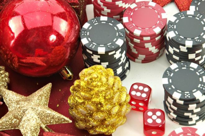Christmas poker chips Christmas poker chips