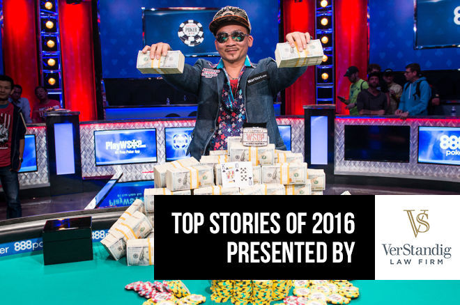 national Tørke Mudret Top 10 Stories of 2016, #1: Qui Nguyen Wins the 2016 World Series of Poker  Main Event | PokerNews