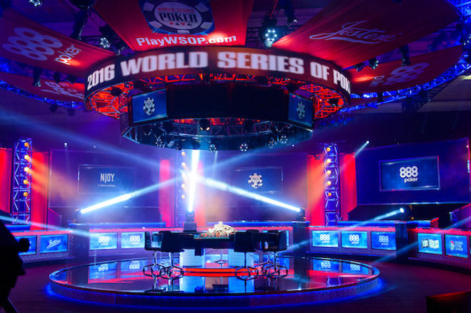 World Series of Poker Table