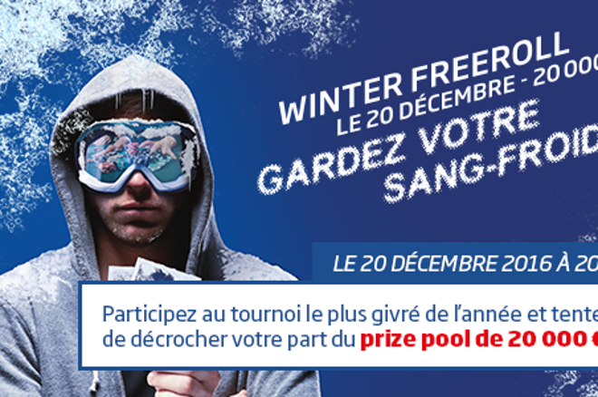 PMU Poker : Jouez le Winter Freeroll pour un Joyeux Noël (20.000€ GTD) 0001