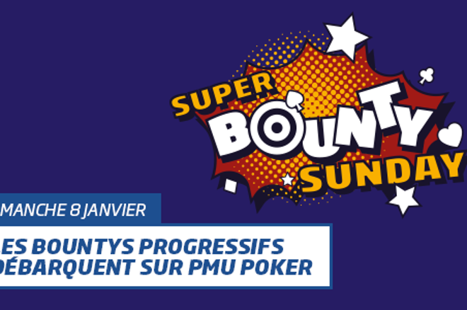 PMU Poker passe au bounty progressif 0001