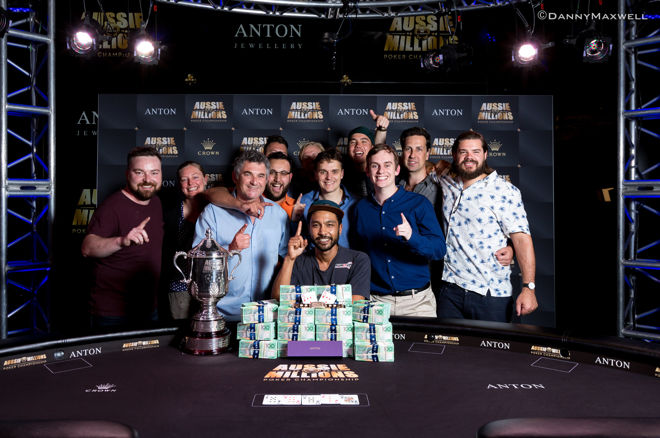 2017 Aussie Millions Main Event Winner Shurane Vijayaram