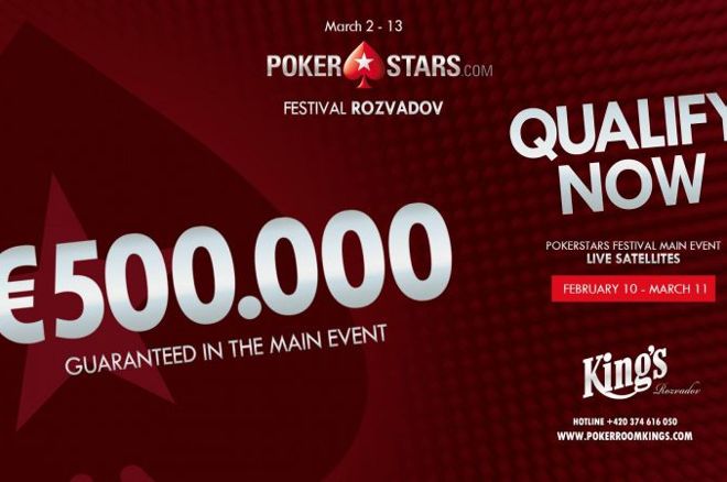170 Satellite Seats für das PokerStars Festival Rozvadov 0001 170 Satellite Seats für das PokerStars Festival Rozvadov 0001