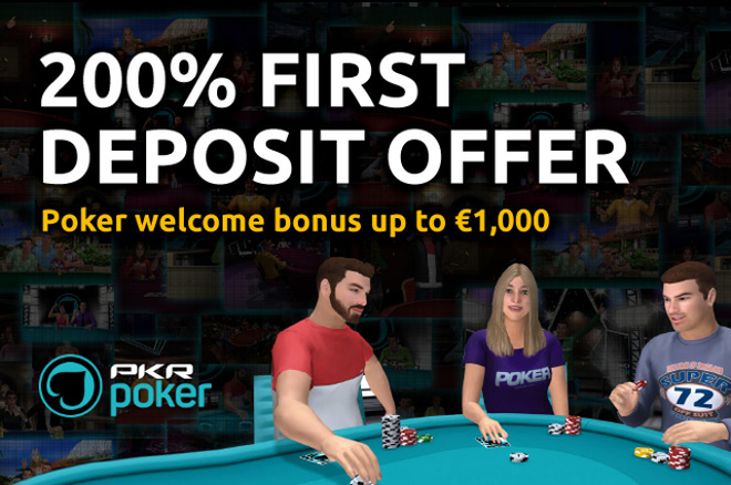 PKR Poker Welcome Bonus