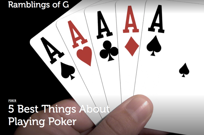 The 5 Best Things About Playing Poker