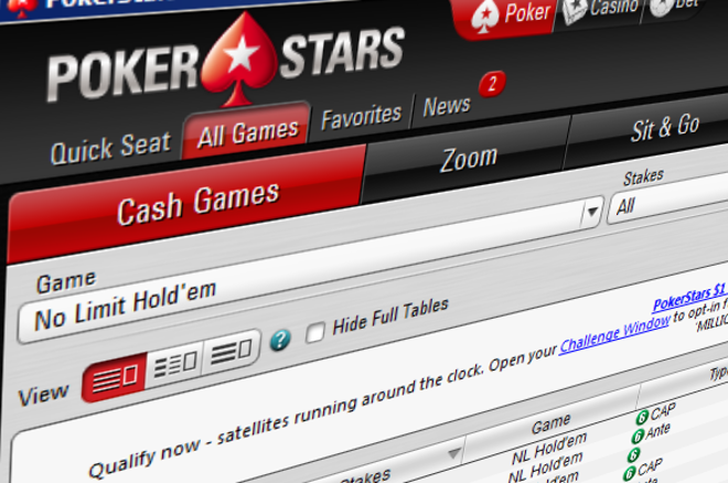 cash games pokerstars