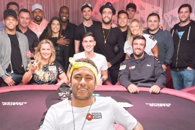 Stars realign as football legend Neymar Jr goes all in with PokerStars