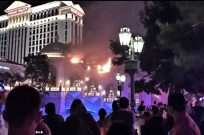 Las Vegas : Le Bellagio en flammes, le Strip fermé... 0001