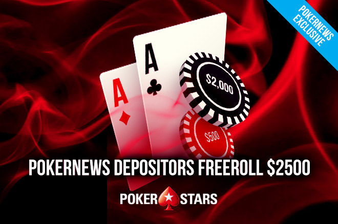 $2,500 PokerNews Depositors фрийрол тази неделя от 22:05 в PokerStars 0001 $2,500 PokerNews Depositors фрийрол тази неделя от 22:05 в PokerStars 0001
