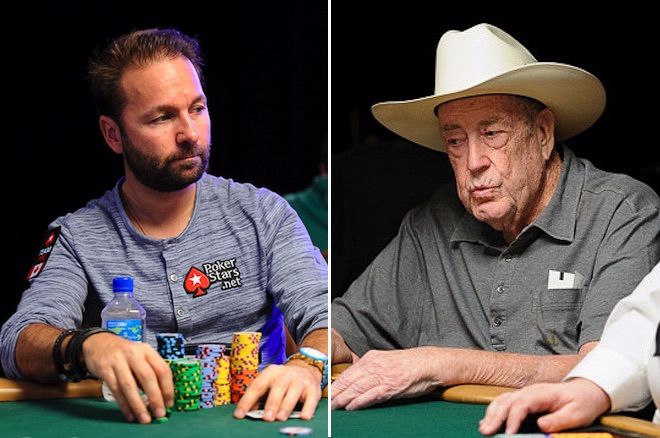 Daniel Negreanu and Doyle Brunson