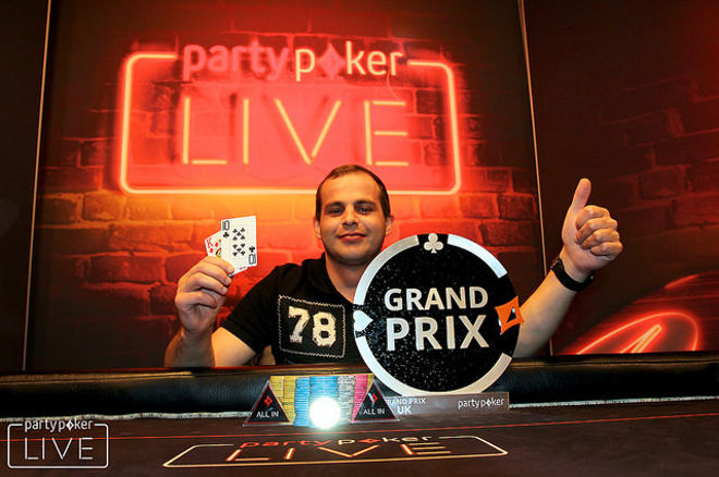 Robertas Gordonas Wins 2017 partypoker LIVE Grand Prix UK for £150,000 0001