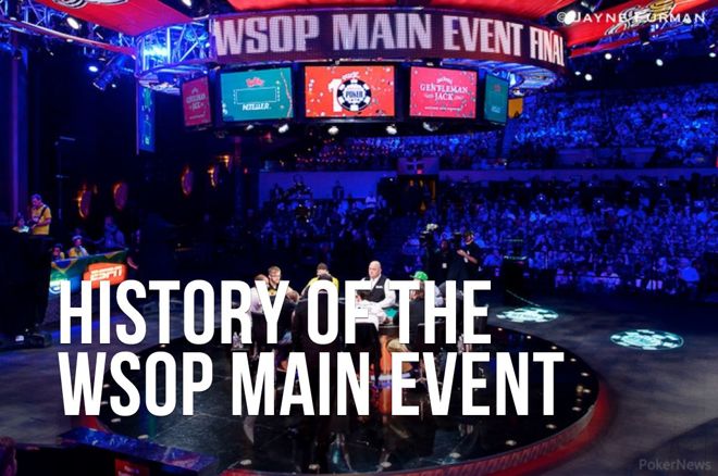 The 2014 World Series of Poker Main Event final table