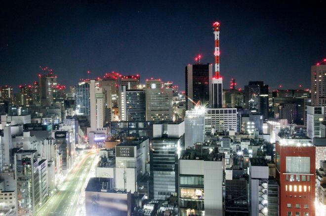 Toyko at night