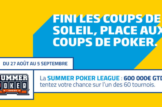 Summer Poker League : 600.000€ à se partager sur PMU Poker 0001