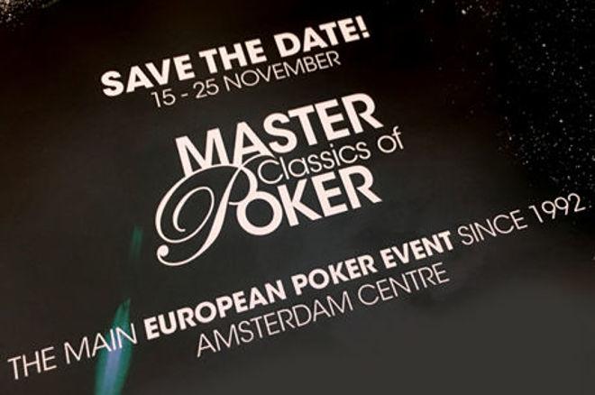 Organisatie doet aanpassingen bij speelschema 2017 Master Classics of Poker Organisatie doet aanpassingen bij speelschema 2017 Master Classics of Poker