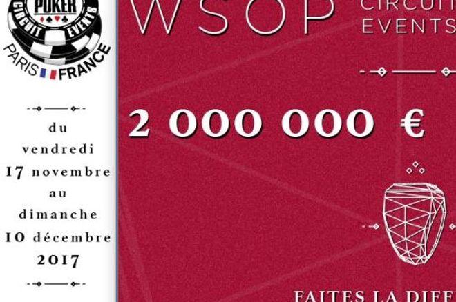 WSOPC Paris : Le programme complet 0001