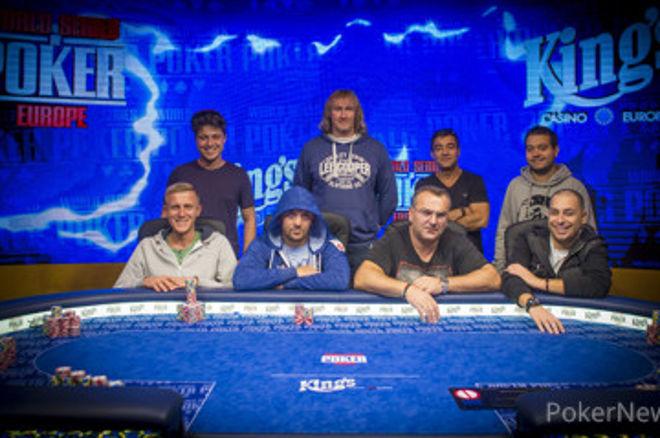 Formada la mesa final del WSOP International Circuit 2017 en el King's Casino Rozvadov 0001