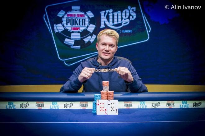 WSOP Europe : Premier bracelet pour Oleksandr Shcherbak, Savinelli et Bojang finalistes 0001