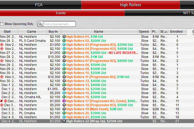 PokerStars High Roller Series 2017 PokerStars High Roller Series 2017