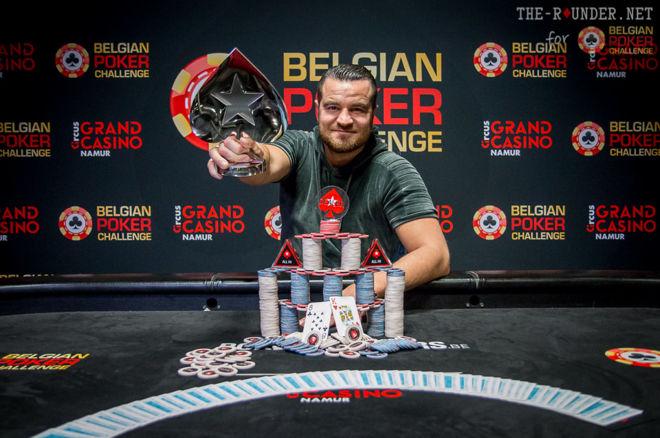 Julien Baldassarré wint BPC Namen voor €88k, Paul Berende tweede (€84k) & Bart Lybaert derde (€76k) Julien Baldassarré wint BPC Namen voor €88k, Paul Berende tweede (€84k) & Bart Lybaert derde (€76k)