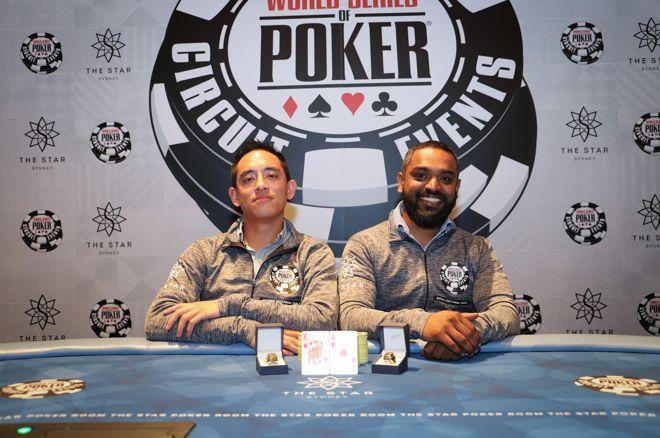 Sid Guna, Justin Wong Win the 2017 WSOP Sydney Teams Event 0001