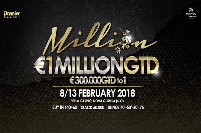 Premier Million €1 Million GTD 8 - 13 Februar Perla Casino Nova Gorica 0001 Premier Million €1 Million GTD 8 - 13 Februar Perla Casino Nova Gorica 0001