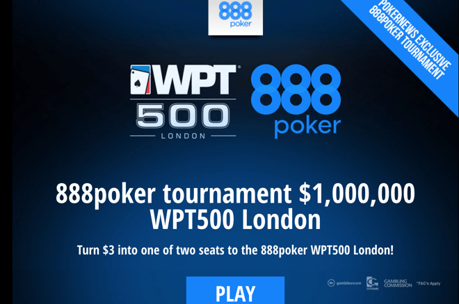 Ganhe um bilhete para o WPT500 Londres