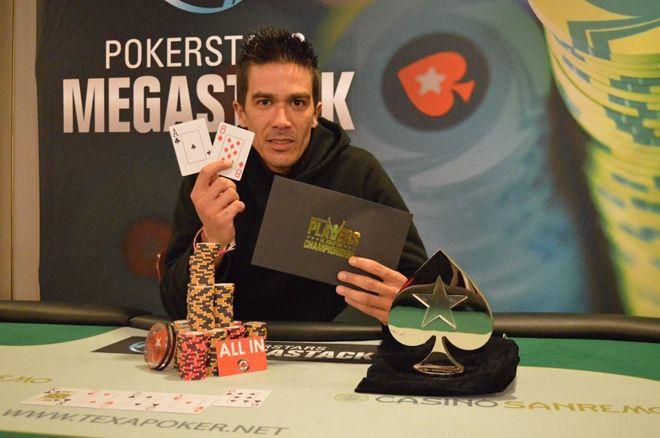 Megastack San Remo : Le Français Guillaume Merlinge rafle le Platinum Pass et 21.758€ 0001