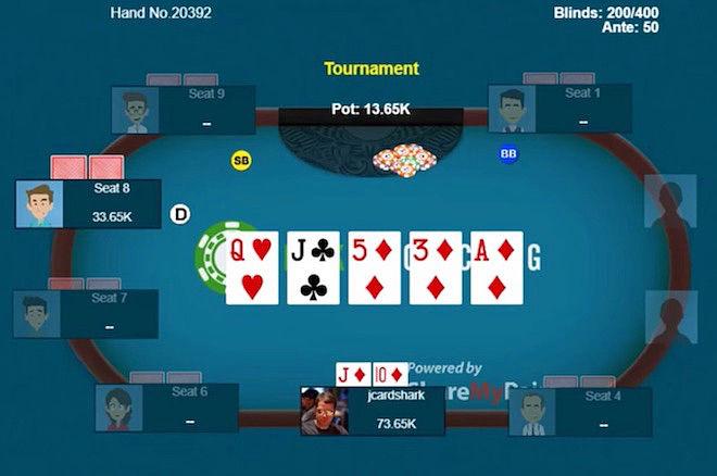 Playing Middle Pair Cautiously, Then Seeking Value With Backdoor Flush