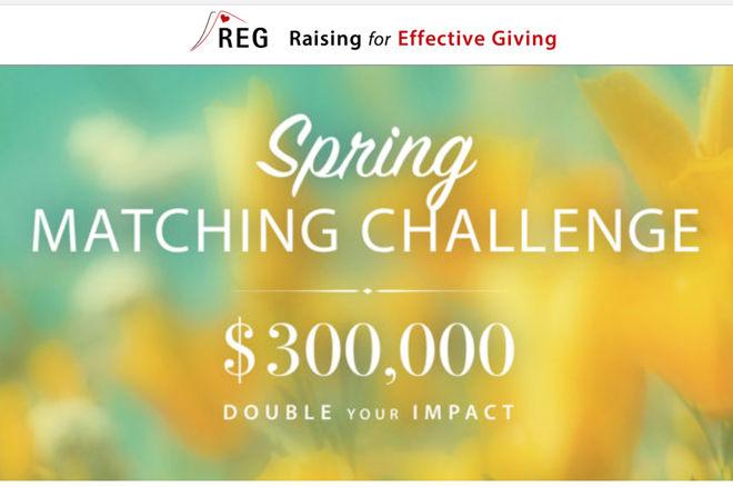 REG Charity Spring Matching Challenge